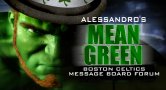 Mean Green Boston Celtics Message Board